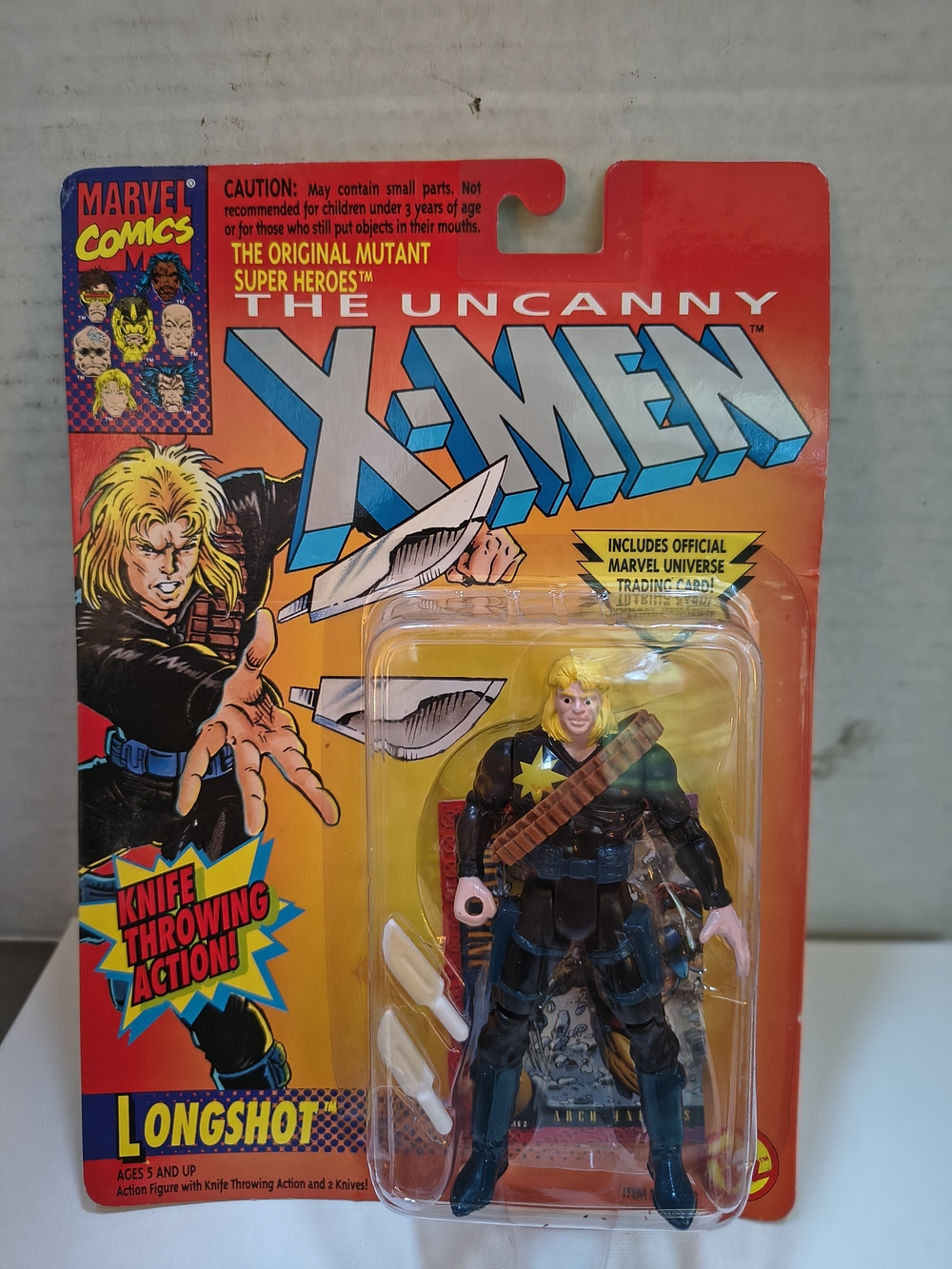 The Uncanny X-Men Longshot Action Figure - Yellow & Black